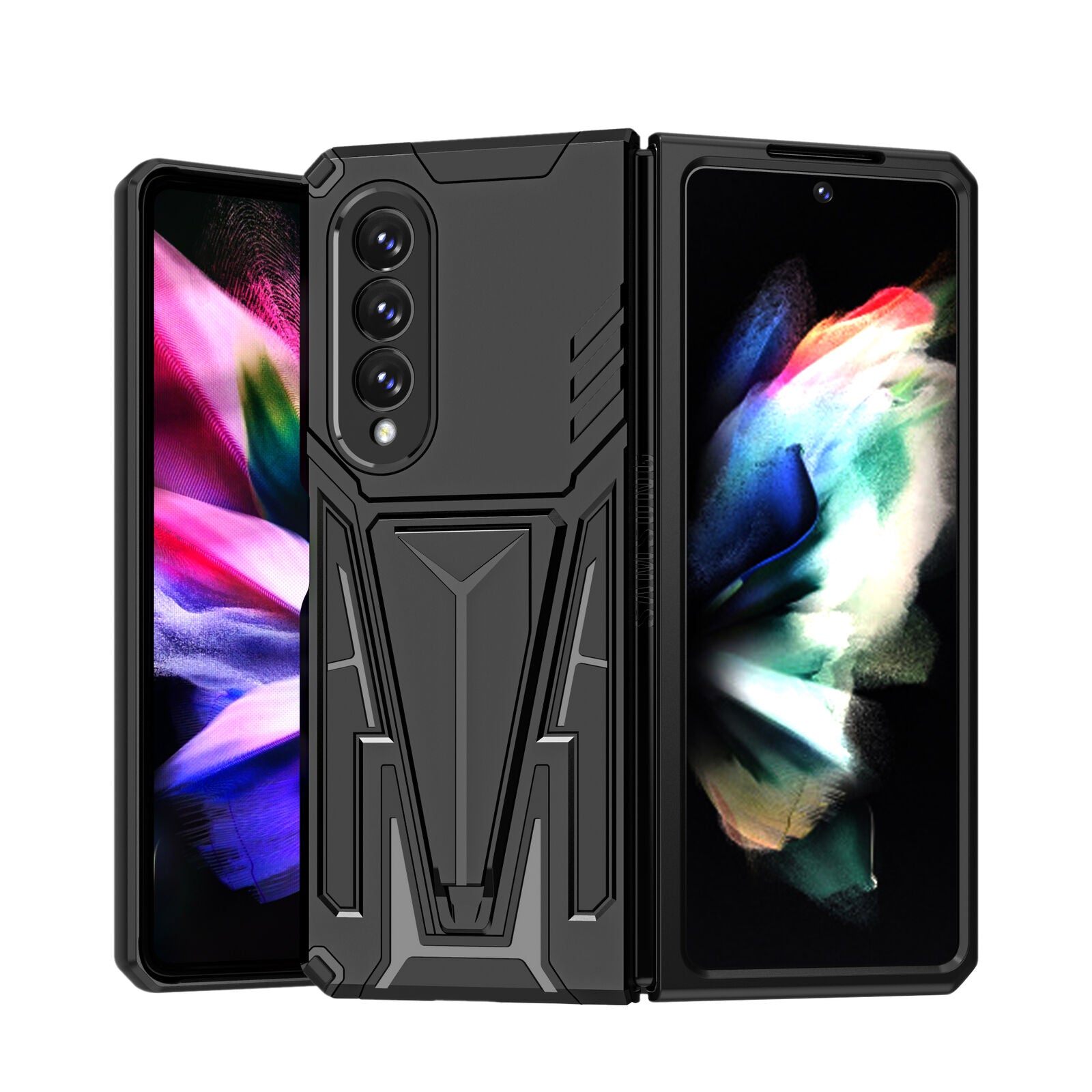 Rugged Kickstand Case for Samsung Galaxy Z Fold 3 5G Rugged Kickstand Case for Samsung Galaxy Z Fold 3 5G